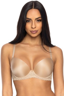 Biustonosz push up Biustonosz Push-up Model 0155/11/1 Jennifer II Beige - Mat - 75D
