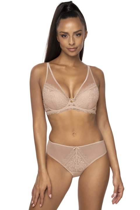 Biustonosz push up Biustonosz Push-up Model 0198/11 Estelle Beige - Mat - 85B Biustonosz push up Biustonosz Push-up Model 0198/11 Estelle Beige - Mat - 85B
