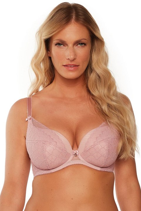 Biustonosz push up Biustonosz Usztywniany Model Debora 1236 Pink - Gaia - 80B