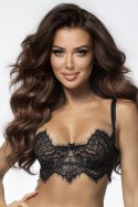 Biustonosz push up Biustonosz Usztywniany Półgorset Model V-10771 Black/Beige - Axami - 85B Biustonosz push up Biustonosz Usztywniany Półgorset Model V-10771 Black/Beige - Axami - 85B