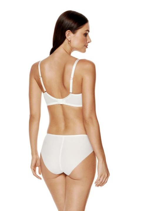 Biustonosz push up Biustonosz Usztywniany Model Cherie B4 Cream - Gorteks - 65G Biustonosz push up Biustonosz Usztywniany Model Cherie B4 Cream - Gorteks - 65G