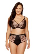 Biustonosz Soft Model Kala B2 Black/Beige - Gorteks - 75C Biustonosz Soft Model Kala B2 Black/Beige - Gorteks - 75C