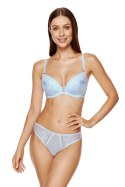 Biustonosz push up Biystonosz Push-up Model Mable B1 Błękit - Gorteks - 75E Biustonosz push up Biystonosz Push-up Model Mable B1 Błękit - Gorteks - 75E