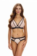 Biustonosz Soft Bralet Model 2470 Black/Ecru - Lupo Line - 85C Biustonosz Soft Bralet Model 2470 Black/Ecru - Lupo Line - 85C
