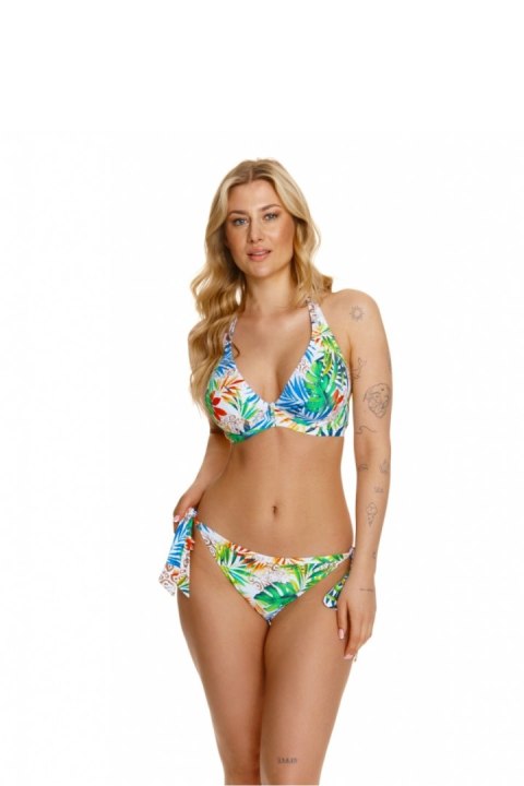 Kostium dwuczęściowy Biustonosz kąpielowy Bralet Model Papaya Multicolor - Lupo Line - 85D Kostium dwuczęściowy Biustonosz kąpielowy Bralet Model Papaya Multicolor - Lupo Line - 85D