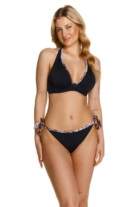 Kostium dwuczęściowy Biustonosz kąpielowy Bralet Model Irbis Black - Lupo Line - 80D Kostium dwuczęściowy Biustonosz kąpielowy Bralet Model Irbis Black - Lupo Line - 80D