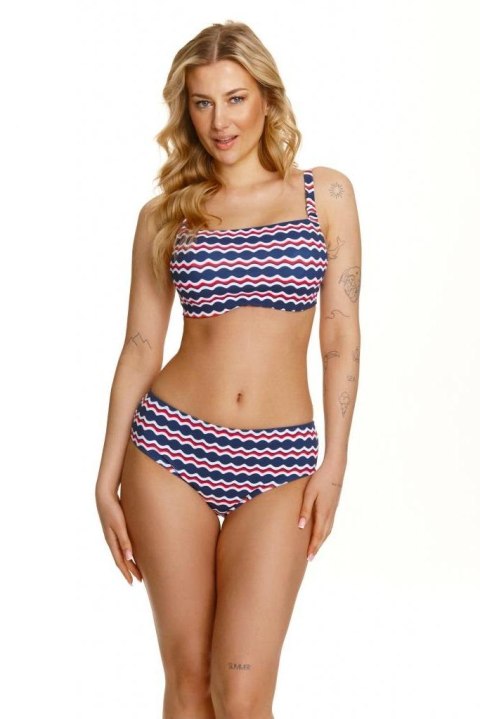 Kostium dwuczęściowy Biustonosz kąpielowy Model Sailor Big Top Blue - Lupo Line - 80D Kostium dwuczęściowy Biustonosz kąpielowy Model Sailor Big Top Blue - Lupo Line - 80D