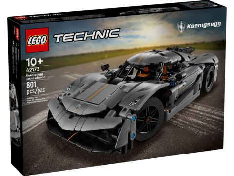 LEGO 42173 Technic - Szary hipersamochód Koenigsegg Jesko Absolut LEGO 42173 Technic - Szary hipersamochód Koenigsegg Jesko Absolut