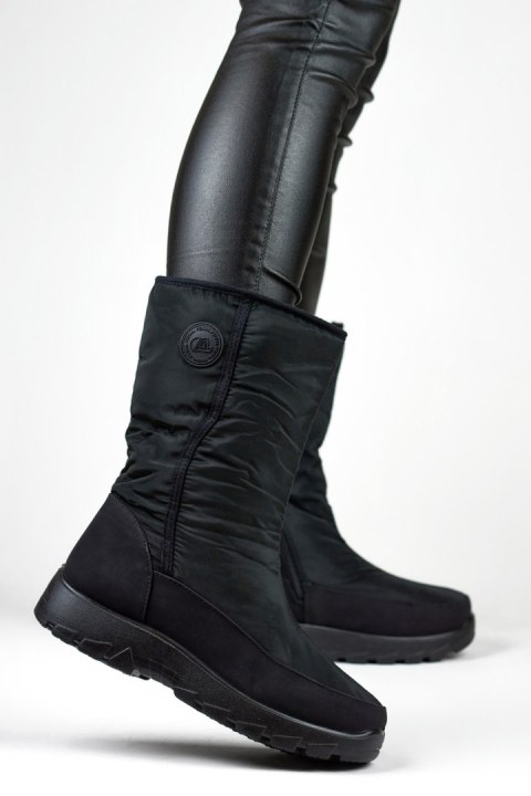 Śniegowce Model JS1-11A-B Black - PRIMO - 37 Śniegowce Model JS1-11A-B Black - PRIMO - 37