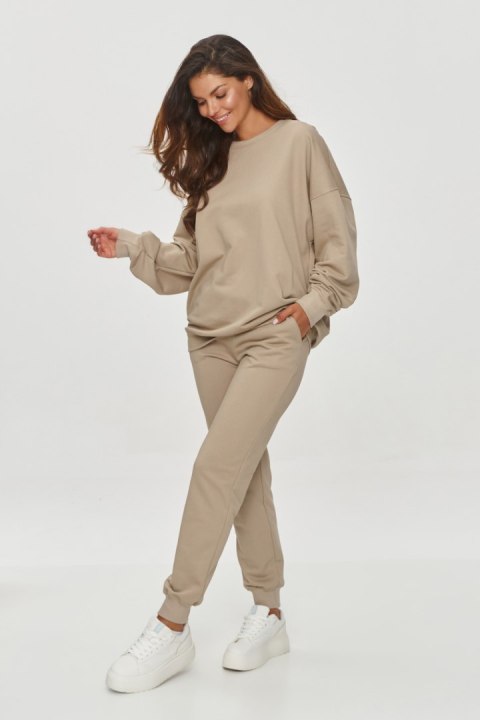 Spodnie Dresowe Model M858 Light Beige - Makadamia - 36 Spodnie Dresowe Model M858 Light Beige - Makadamia - 36