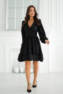 Sukienka Model 322-06 Black - Bicotone - 42 Sukienka Model 322-06 Black - Bicotone - 42