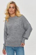 Sweter Damski Model S151 Grey Melange - Makadamia - uniwersalny Sweter Damski Model S151 Grey Melange - Makadamia - uniwersalny