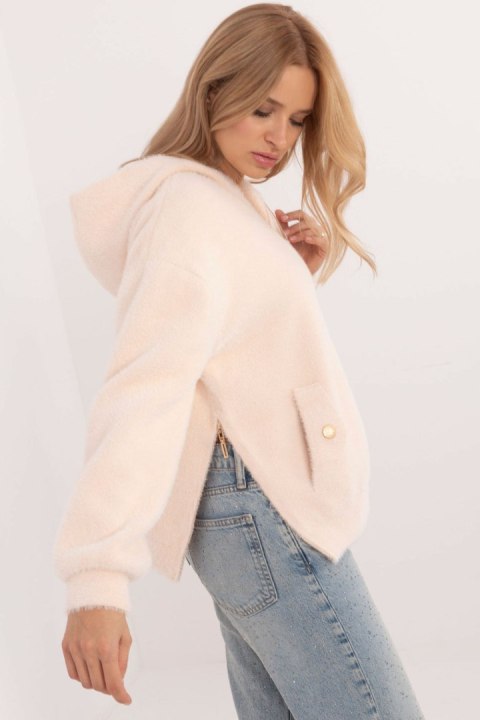Kurtka Damska Model MBM-KR-14014.14 Light Beige - MBM - uniwersalny Kurtka Damska Model MBM-KR-14014.14 Light Beige - MBM - uniwersalny