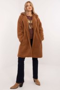 Płaszcz Damski Model DHJ-PL-19991.86 Light Brown - Italy Moda - uniwersalny