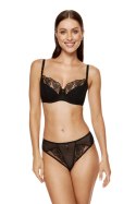 Biustonosz Soft Biustonosz Semi-Soft Model Madame B3 Black - Gorteks - 80F Biustonosz Soft Biustonosz Semi-Soft Model Madame B3 Black - Gorteks - 80F