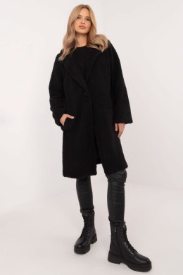 Płaszcz Damski Model DHJ-PL-19991.83P Black - Italy Moda - uniwersalny