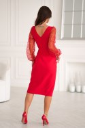Sukienka Model 316-02 Red - Bicotone - 38