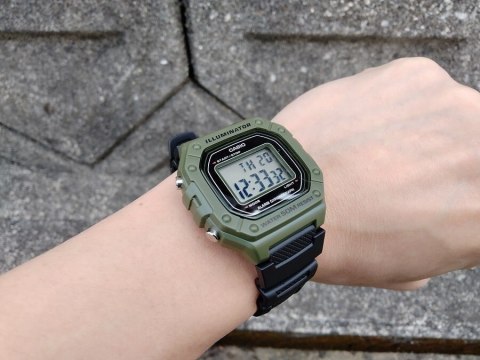 ZEGAREK MĘSKI CASIO W-218H-3A + BOX ZEGAREK MĘSKI CASIO W-218H-3A + BOX