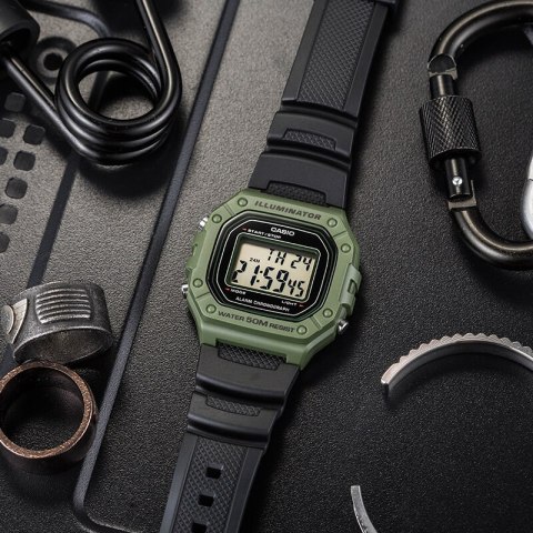 ZEGAREK MĘSKI CASIO W-218H-3A + BOX ZEGAREK MĘSKI CASIO W-218H-3A + BOX