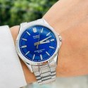 Zegarek Męski Casio MTS-100D-2A + BOX (zd236c) SZAFIR Zegarek Męski Casio MTS-100D-2A + BOX (zd236c) SZAFIR