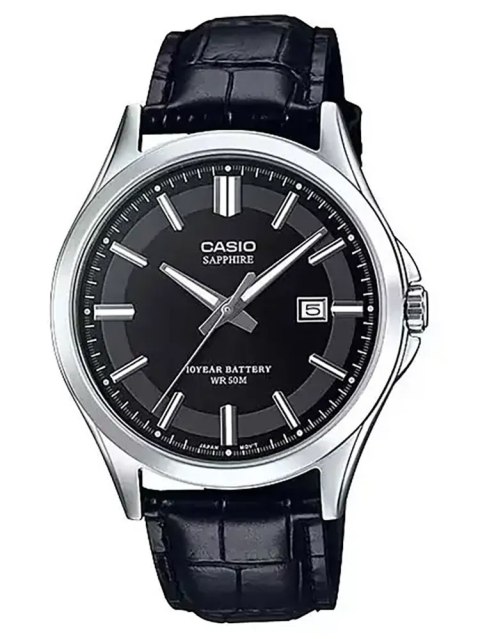 Zegarek Męski Casio MTS-100L-1A+ BOX (zd237a) SZAFIR Zegarek Męski Casio MTS-100L-1A+ BOX (zd237a) SZAFIR