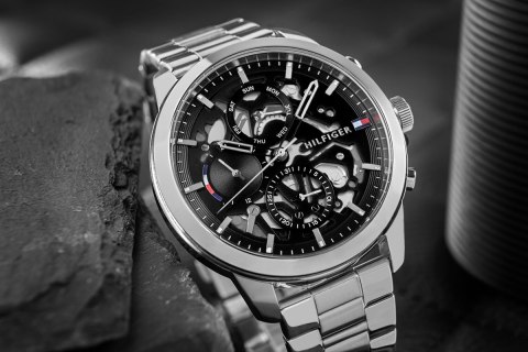 Zegarek Męski Tommy Hilfiger Henry 1710477 + BOX Zegarek Męski Tommy Hilfiger Henry 1710477 + BOX