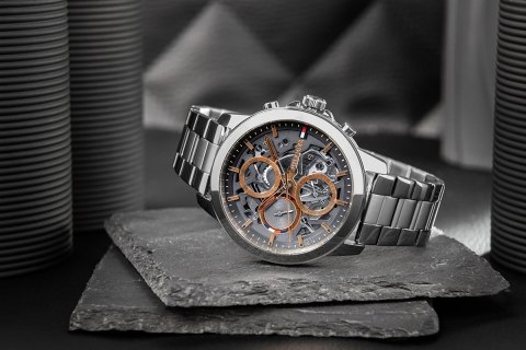 Zegarek Męski Tommy Hilfiger Henry 1710479 + BOX Zegarek Męski Tommy Hilfiger Henry 1710479 + BOX