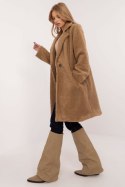 Płaszcz Damski Model DHJ-PL-19991.93 Camel - Italy Moda - uniwersalny Płaszcz Damski Model DHJ-PL-19991.93 Camel - Italy Moda - uniwersalny