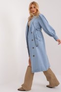 Płaszcz Damski Model NM-PL-TR295.22 Light Blue - NM - S Płaszcz Damski Model NM-PL-TR295.22 Light Blue - NM - S