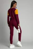Spodnie Komplet Model FI581 Bordo - Fasardi - L Spodnie Komplet Model FI581 Bordo - Fasardi - L