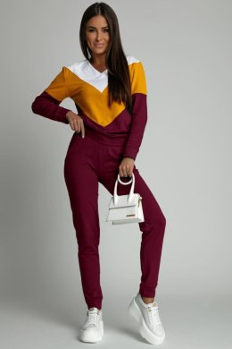 Spodnie Komplet Model FI581 Bordo - Fasardi - M