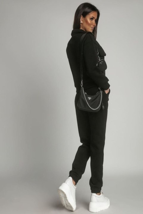 Spodnie Komplet Model FI760 Black - Fasardi - XL Spodnie Komplet Model FI760 Black - Fasardi - XL