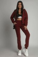 Spodnie Komplet Model FI761 Bordo - Fasardi - S