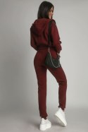 Spodnie Komplet Model FI761 Bordo - Fasardi - S