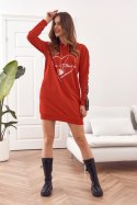 Sukienka Model 1023 Red - Fasardi - S/M