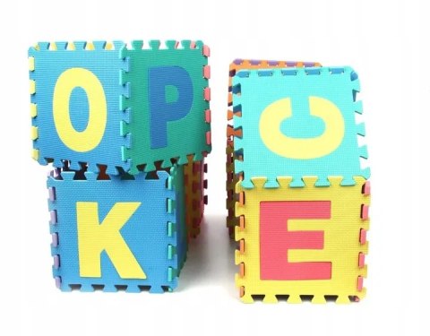 36el. Duże super puzzle piankowe plus torba 2709 36el. Duże super puzzle piankowe plus torba 2709