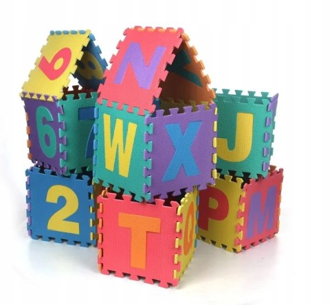 36el. Duże super puzzle piankowe plus torba 2709 36el. Duże super puzzle piankowe plus torba 2709
