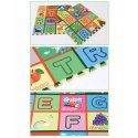 Gruba mata piankowa Eva duże puzzle pankowe 120x120x 1cm alfabet EM2002O Gruba mata piankowa Eva duże puzzle pankowe 120x120x 1cm alfabet EM2002O