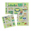 Gruba mata piankowa Eva duże puzzle pankowe 120x120x 1cm ulica EM2002S Gruba mata piankowa Eva duże puzzle pankowe 120x120x 1cm ulica EM2002S