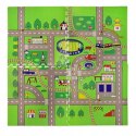 Gruba mata piankowa Eva duże puzzle pankowe 120x120x 1cm ulica EM2002S Gruba mata piankowa Eva duże puzzle pankowe 120x120x 1cm ulica EM2002S