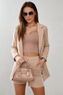 Spodnie Komplet Model FI714 Beige - Fasardi - XL Spodnie Komplet Model FI714 Beige - Fasardi - XL