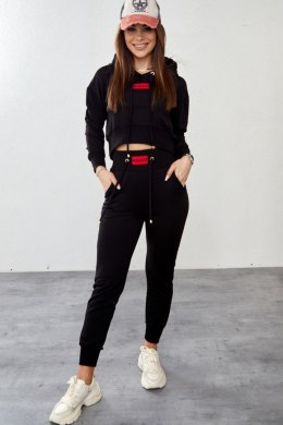 Spodnie Komplet Model FI718 Black - Fasardi - L