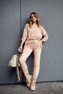 Spodnie Komplet Model FI731 Beige - Fasardi - L