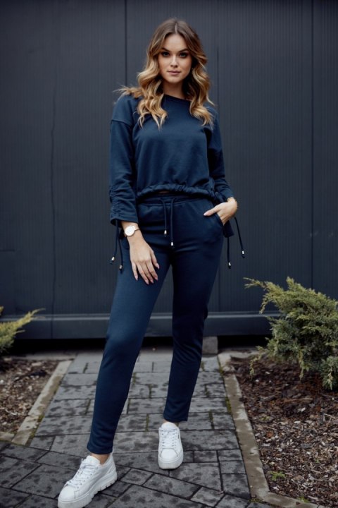 Spodnie Komplet Model FI731 Navy - Fasardi - L