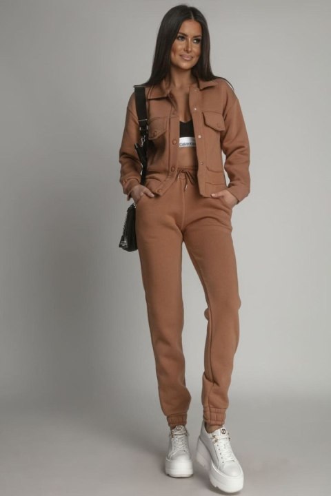 Spodnie Komplet Model FI760 Beige - Fasardi - L