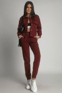 Spodnie Komplet Model FI760 Bordo - Fasardi - XL
