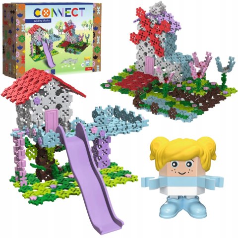 Zestaw klocków Connect 2w1: Domek na drzewie / Wiatrak Trefl 61978 Zestaw klocków Connect 2w1: Domek na drzewie / Wiatrak Trefl 61978