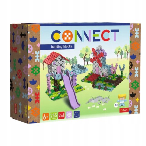 Zestaw klocków Connect 2w1: Domek na drzewie / Wiatrak Trefl 61978 Zestaw klocków Connect 2w1: Domek na drzewie / Wiatrak Trefl 61978