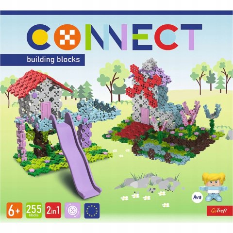 Zestaw klocków Connect 2w1: Domek na drzewie / Wiatrak Trefl 61978 Zestaw klocków Connect 2w1: Domek na drzewie / Wiatrak Trefl 61978