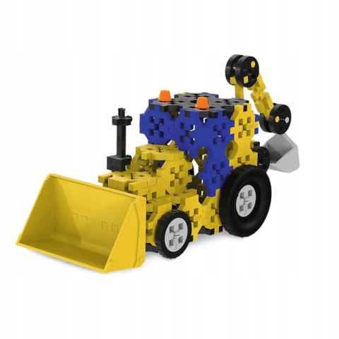 Zestaw klocków Connect 3w1: Pojazdy budowlane / SUV z przyczepą Trefl 61979 Zestaw klocków Connect 3w1: Pojazdy budowlane / SUV z przyczepą Trefl 61979